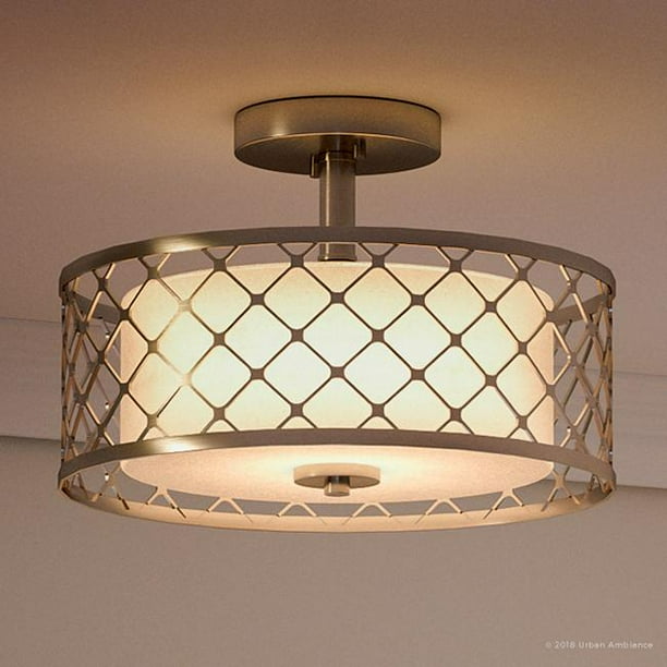 Urban Ambiance Luxury Bohemian FlushMount Ceiling Fixture, Size 101/