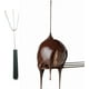 thumbnail image 4 of Tenedor de inmersión de chocolate Herramienta de inmersión de fuente de chocolate Suministros de horneado de bricolaje de acero inoxidable Tenedores de fondue de queso de acero inoxidable Kit de tenedor de decoración para chocolates hechos a mano, bombones, trufas brillar Electrónica, 4 of 4