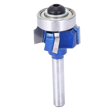

2024 4-Tooth Round Edging Milling Cutter 8mm / 0.3in Router Bit for Electric Trimmers Engraving Machines8XR2