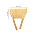 thumbnail image 2 of SOPOTUTU Sombrero Impermeable Para De Mascotas Con Protección Para Orejas Color Dorado, 2 of 6