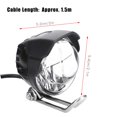 thumbnail image 2 of Luz con bocina Dilwe 2 en 1 LED frontal 12-80 V, 2 of 9