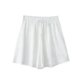 thumbnail image 4 of Mefallenssiah Mode Décontractée Vêtements d'Extérieur à Fleurs Femmes Shorts à Manches Courtes Pyjama à Col en V, 4 of 4