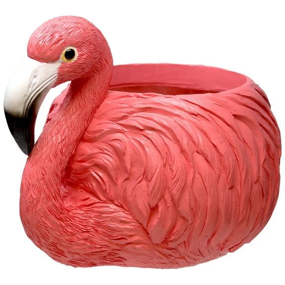 FLAMINGO FLOWER POT