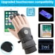 thumbnail image 5 of Monstrate Guantes de ciclismo para hombre Guantes de invierno impermeables con pantalla táctil sensible Guantes de invierno para hombres guantes y mitones gris/blanco-Hombre, 5 of 6