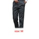 thumbnail image 2 of Chef pantalones hombres con bolsillos elásticos de la cintura holgada cocinar pantalón camarero uniforme amigable para la piel ropa para restaurante Hotel cafetería cocina m Zebra Stripes Scienceny HA012102-01, 2 of 6