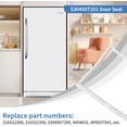 thumbnail image 6 of Replacement Freezer Door Gasket 5304507201 Compatible with 216522306, 216522356, 5304507209 for Frigidaire, Kenmore, Kelvinator & Crosley Refrigerators, 6 of 6