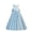 /c52Sky Blue95, variant on Child Toddler Girls Dresses Wedding Ball Gown Formal Dressy Solid Color Crew Neck Sleeveless Bowknot Pearl Performance Pleated Tulle Flowing Elegant Lovely Birthday Sundress,White,10-11 Years