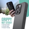 thumbnail image 2 of Funda para teléfono Smartish® iPhone 16 Pro MagSafe Gripmunk Black, 2 of 9
