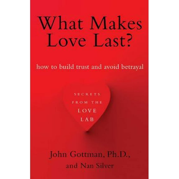 Pre-Owned What Makes Love Last?: How to Build Trust and Avoid Betrayal (Paperback) 1451608489 9781451608489