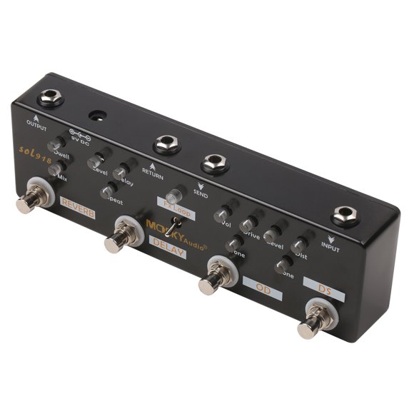 Audio machine à Effet d'Instrument, Pédale Combinée Sol918 5-en-1 Pédale à Boucle Retardatrice Siuke Audio Buzhi Pédale Huiop Audio Dsfen Rusuo