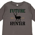 thumbnail image 4 of Inktastic Future Hunter Deer Hunting Boys or Girls Long Sleeve Toddler T-Shirt, 4 of 5