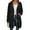 Black, variant on Winter clothing for women Plus Size Hooded Long Coat For Autumn And Winter Casual Slim Fit Jacket Stylish And Comfortable Outerwear For Daily Wear