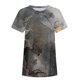 thumbnail image 4 of Puntoco Moda Mujer Verano Cuello Redondo Manga Corta Estampado Casual Camiseta Blusa Puntoco Puntoco-5224, 4 of 5