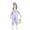 ZB Light Purple, variant on RTKFRFLM Kids Professional Rain Bibs Waterproof Breathable One-Piece Rain Suit Green 140/XXL