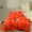 Orange, variant on MorroMorn Fluffy Comforter Duvet Cover Set, 5 Pcs Bedding Sets Faux Fur Plush Velvet Shaggy Ultra Soft Luxury for Full Queen Size White