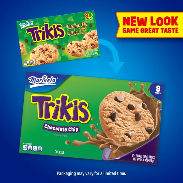 Marinela Cookies 8pk | Chocolate chip baked treats - Walmart