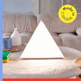 thumbnail image 3 of Northern Light Technologies Luxor Mini - 10000 Lux Light Therapy Lamp - Full Spectrum Pyramid LED Lightbox Therapy Light for Natural Mood and Energy Enhancement, Sunlight Desk Lamp, White, 3 of 5