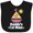 AB-Black, variant on Inktastic Daddys First Mate Girls Nautical Sailboat Girls Baby Bib