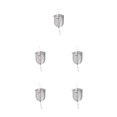 thumbnail image 3 of Naiovety Oceans Gran capacidad Baitcasting Jaula de pesca Reutilizable Metal Baiting Feeder Snap Hook Tackles Equipo al aire libre M Type2 NO2, 3 of 6