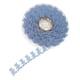 thumbnail image 1 of Cinta de encaje de poliéster con forma de oso de 15 metros para decoración de baby shower, 20 mm de ancho. Azul, 1 of 9