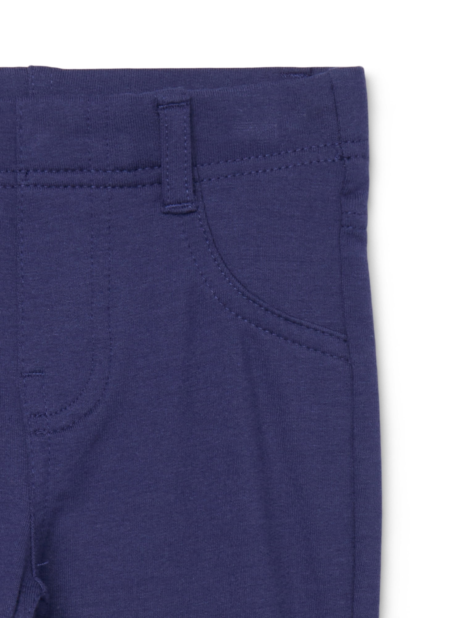 Garanimals Toddler Girl Solid French Terry Jeggings, Sizes 18M-5T