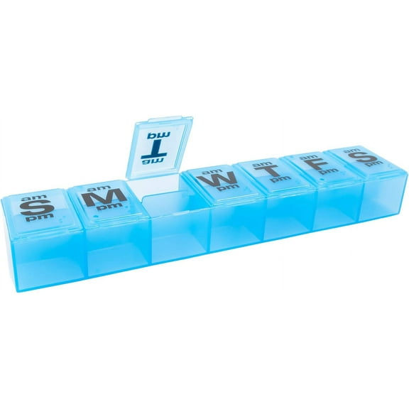 Apex 7-Day Pill Orgnizer Am And Pm, Xxl - 1 Ea, 6 Pack