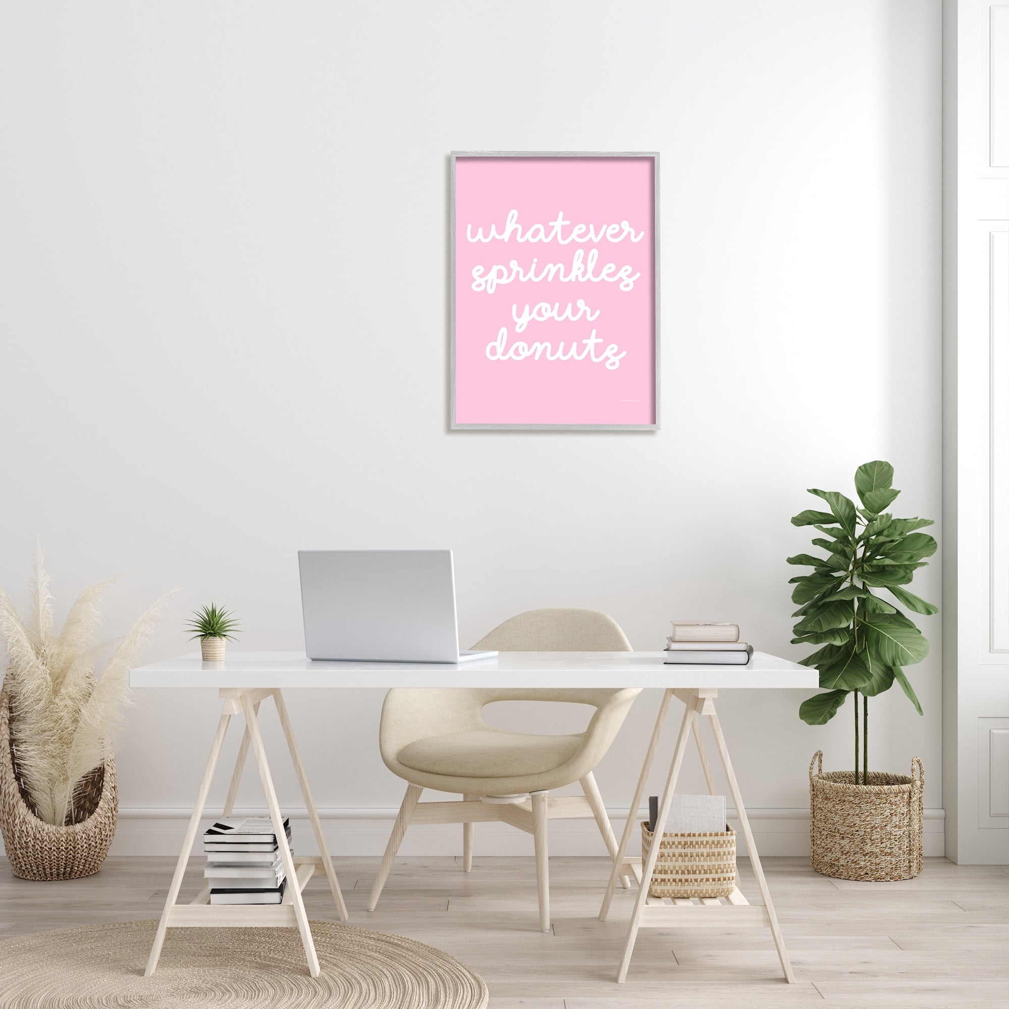 Stupell Industries Whatever Sprinkles Your Donut, 24 x 30,Design by lulusimonSTUDIO