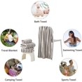thumbnail image 2 of 18-Piece Microfiber Bath Towels Set - 6 Bath Sheet, 6 Hand Towels, 6 Washcloths, Soft, Highly Absorbent Bathroom Towel, Quick Dry & Less Lint Shower towel for Bathroom, Hotel, Spa, Dorm-Dark Coffee, 2 of 13