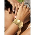 thumbnail image 2 of Chunky Gold Cuff Bracelet Bangle Bracelets for Women Irregular Wrist Cuff Bracelets for Women Trendy Non Tarnish 2025, 2 of 13