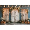 thumbnail image 5 of Photography Background Boho Rustic Door Green Plants Kids Birthday Party Maternity Portrait Decor Backdrop Photo Studio, 5 of 8