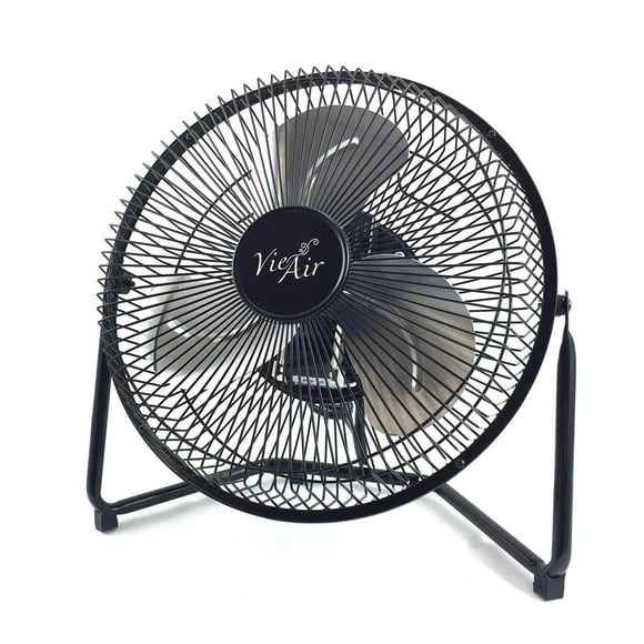Colección de ventiladores Vie Air, 9 pulgadas, negro VA-9N