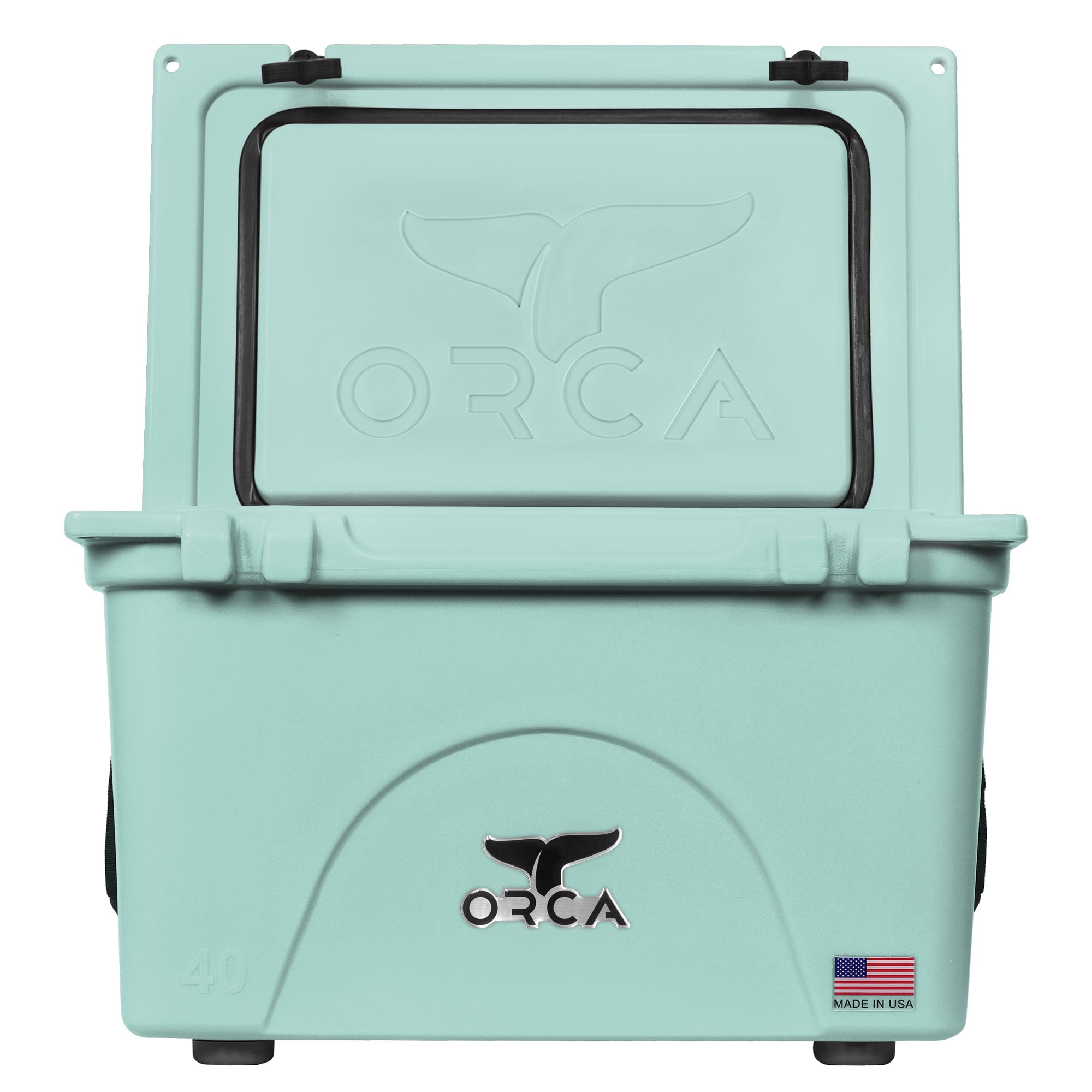 Up to 200 hours of ice cold beer with the ORCA 40 Quart Cooler