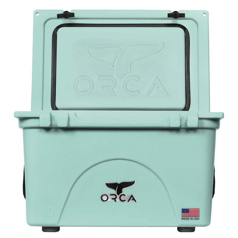 ORCA 40 Quart Hard Side Cooler, Seafoam Green - Walmart.com