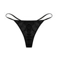 thumbnail image 2 of Strings Aguichant pour Femmes, Culottes en Coton, Tangas T-back, Taille Basse, Hipster, sous-Vêtements, 2 of 3