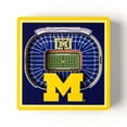 thumbnail image 3 of YouTheFan NCAA Michigan Wolverines 3D StadiumView Magnet, 3 of 4