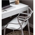 thumbnail image 5 of Wixon Chaise de Salle à Manger Confortable en Polypropylène durable, Blanc, 5 of 5