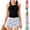 Black, variant on Girls Swimsuit Cover Up 2 Piece Drawstring Bottoms Baby Girl Bathing Suit Quick Dry Cute Printed Tankini with Shorts Modest Ruched Cut Out Princess Bikini Set Modest Swimwear