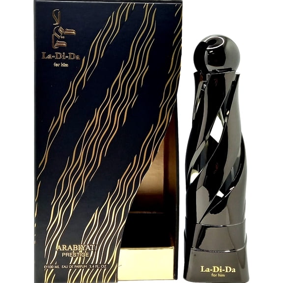 Arabiyat Prestige La Di Da Eau de Parfum, Perfume for Men, 3.4 fl oz Spray