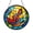 Acrylic 3.5 Inch, variant on Musical Note Treble Clef Stained Glass Window Hanging, Artistic Decor Accent for Music Inspired Homes