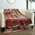thumbnail image 2 of Cleveland Gifts for Men Women, Cleveland Football Fans Flannel Blanket, Cleveland Gifts Ideas for Men Women Boys Kids Throw Blanket 60"x50", 2 of 6