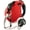 Red, variant on Enthusiast Gear Retractable Dog Leash with Locking Carabiner for Large and Medium Breeds | Heavy Duty