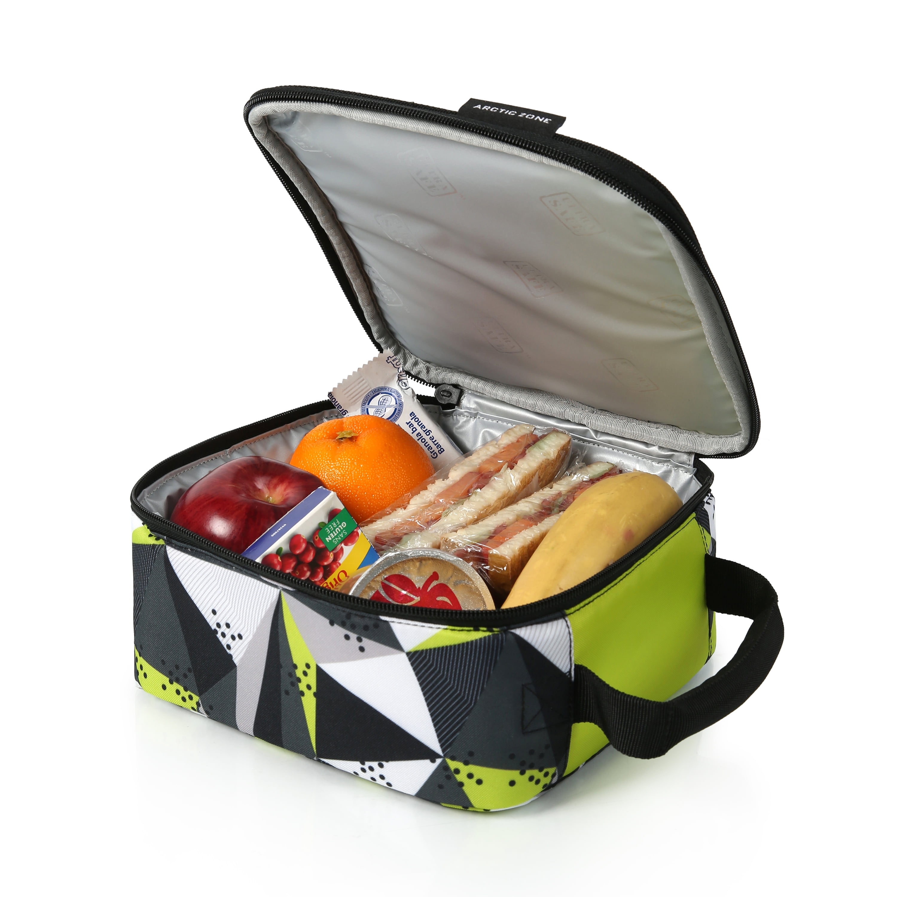 Arctic Zone Upright Reusable Lunch Box Combo with Accessories, Owls 