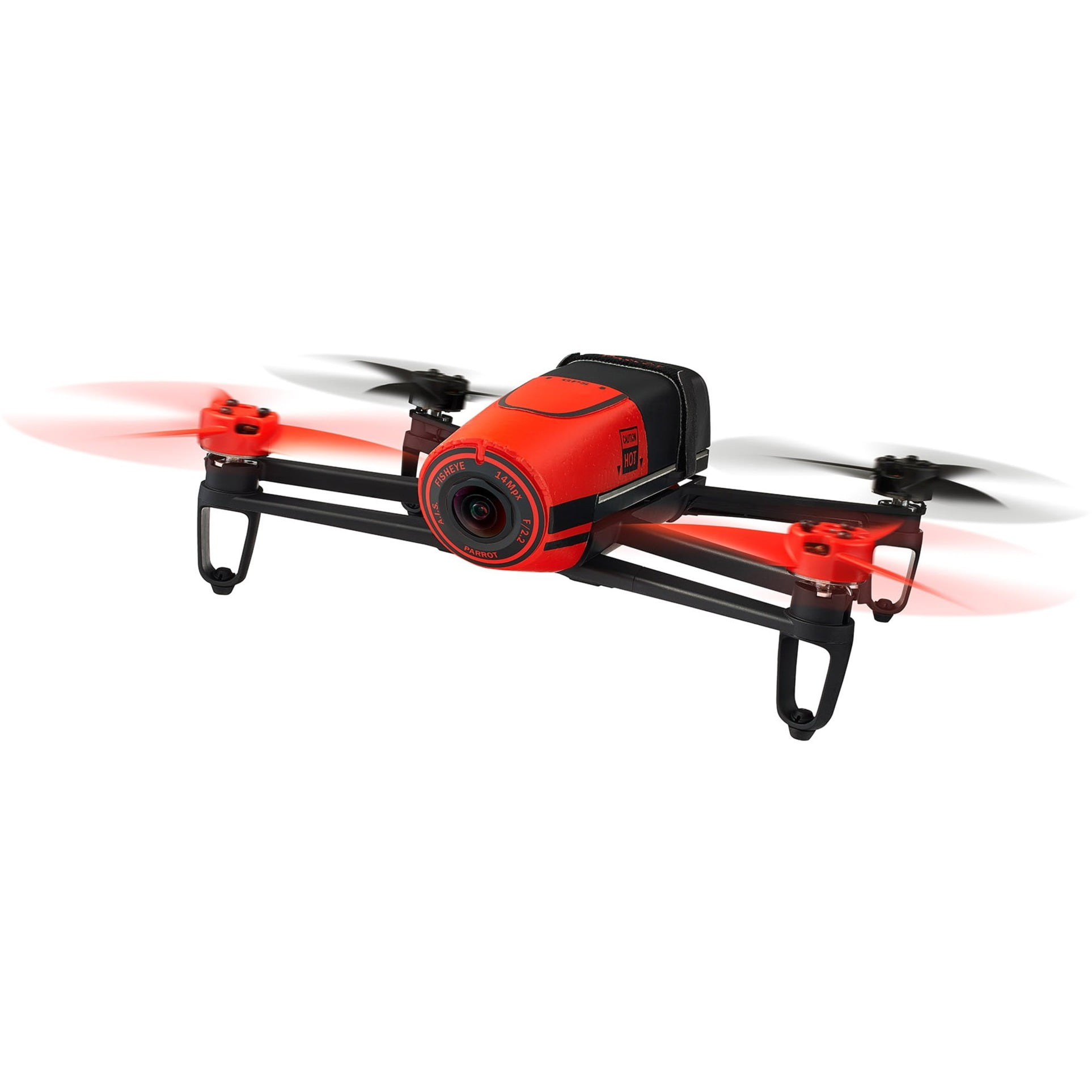 Parrot Bebop Drone 1400万画素魚眼 8GB　レッド 1400万画素の魚眼レンズを搭載した最強ドローン「Parrot Bebop