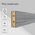thumbnail image 5 of JUBEST 36"x84" Tempered Frosted Glass Barn Door with Installation Hardware Kit and Handle, Wood Sliding Barn Door, 5 of 8