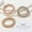 MIX COLOR-3PCS, variant on Dalrosia Rhinestone Hair Ties Champagne Pearl Ponytail Holder Hair Elastic BandsHair Scrunchies Hair Accessories for Women and Girls