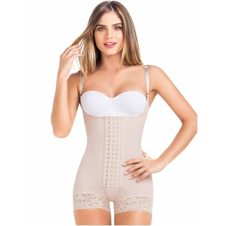 

Mariae Faja Colombia Postparto Post Operatoria BBL STAGE 2 Tummy Tuck Postpartum High Compression Garment Full Body Girdle Shape Post Surgery Butt Lifter Shapewear Bodysuit for Woman