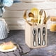 thumbnail image 4 of Xihbxyly Organizador de Cubiertos de Madera, Elegante Caja de Almacenamiento de Utensilios, Diseño Compacto, Madera Natural, Estilo Cabaña Moderno, Versátil para Uso En Interiores y Exteriores, Tamañ, 4 of 7