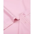 thumbnail image 6 of Men's Dress Shirts Solid Long Sleeve Stretch Wrinkle-Free Formal Shirt Business Casual Button Down Shirts, 6 of 13