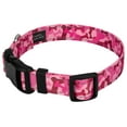 thumbnail image 3 of Country Brook Petz® Deluxe Pink Bone Camo Reflective Dog Collar, Small, 3 of 6
