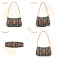 thumbnail image 7 of FORMRS Womens Shoulder Bag with Chain Strap Clutch Purse Cute Tote Handbag, Blue Geometric, 7 of 7